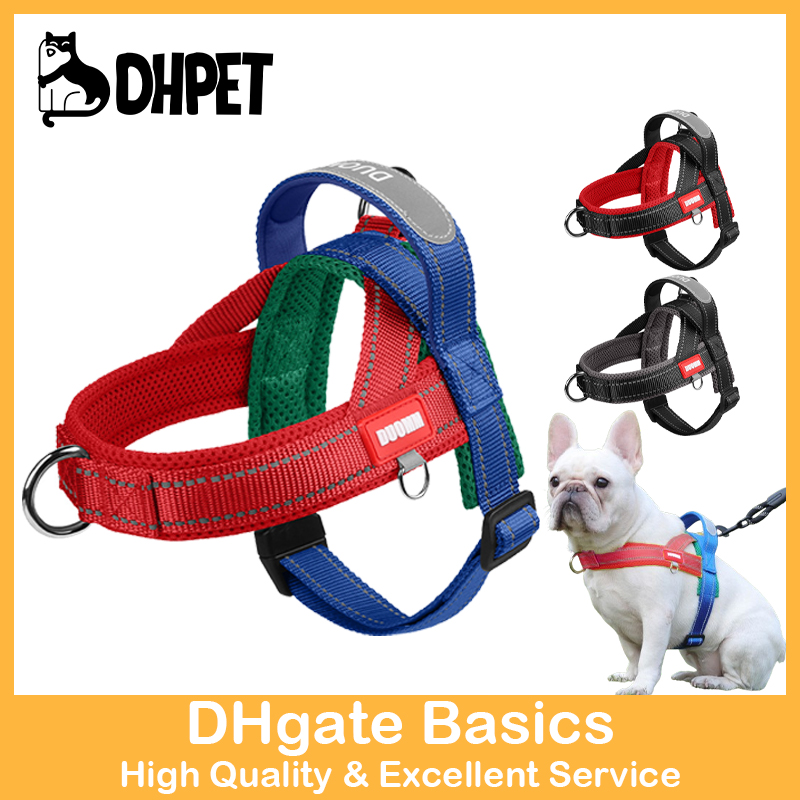 DHpet Harness Saddle-type Pet Chest Strap for Small Medium Large Harnesses Puppy Collar Outdoor Walking Dogs Supplies