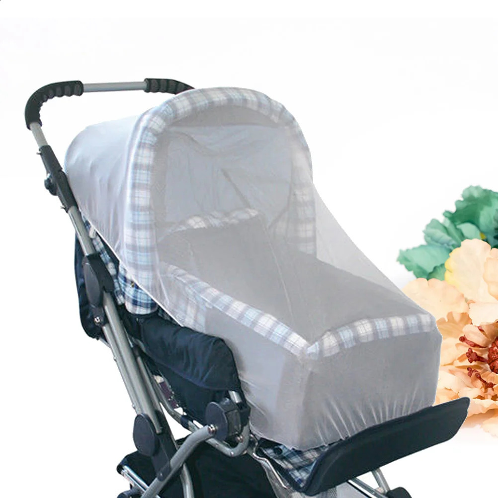 Cradle for Baby Bed Protector Stroller Mosquito Net Babies Cribs Infant Canopy Travel White Encryption Full Cover 250312