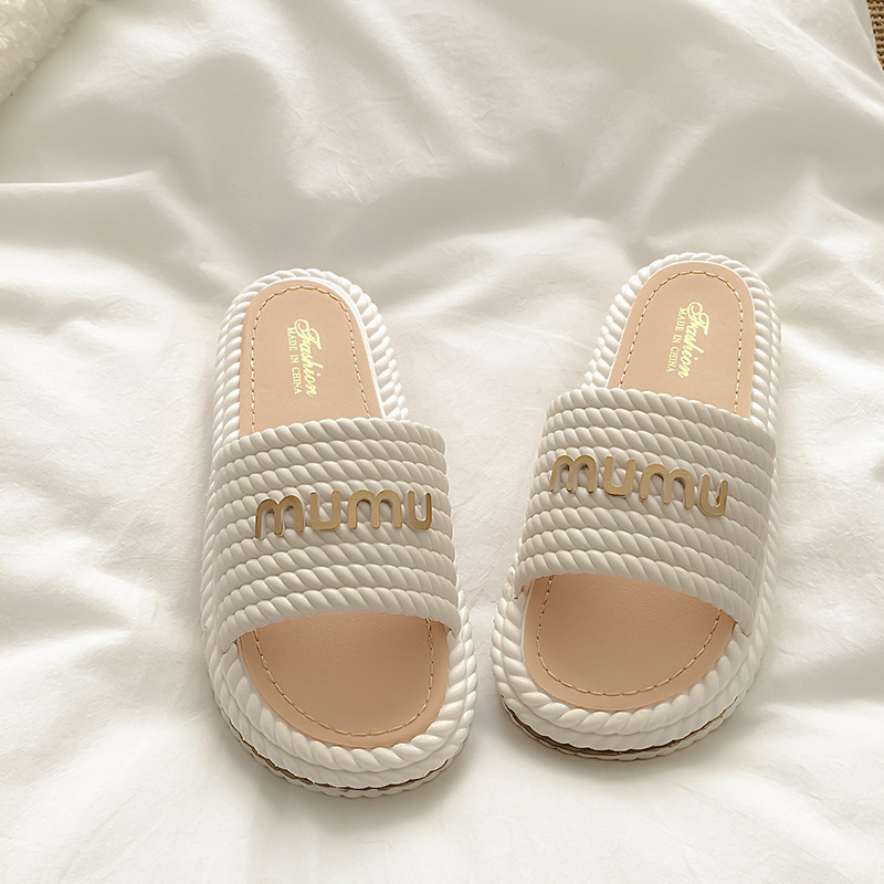 Free shipping new designer slippers Platform slides for womens sandals girl fashion slipper outdoor shoes