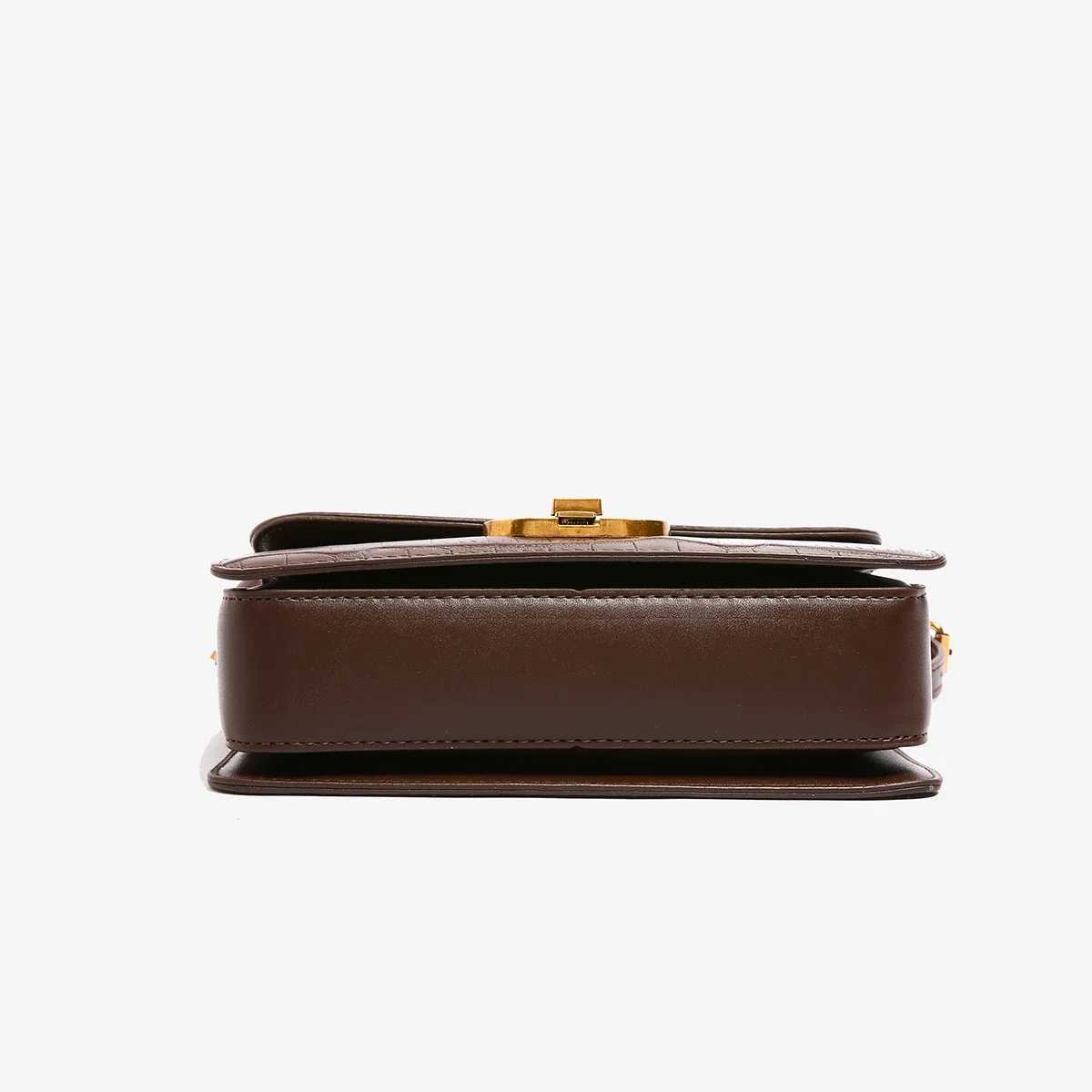 Small Leather Armpit Bags for Women Chain Shoulder Crossbody Bag Ladies Vintage Underarm Handbags Summer Y250319