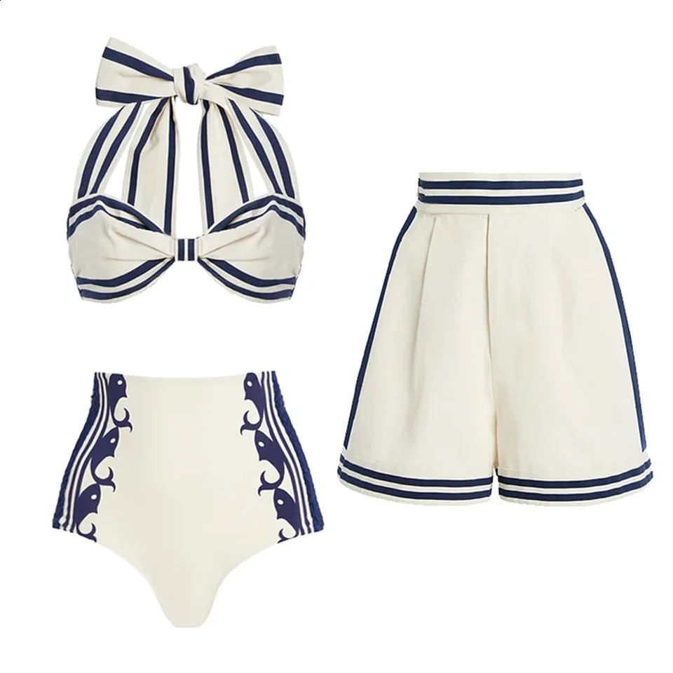 2025 highquality onepiece swimsuit with floral ruffle print push up for womens bikini 250312