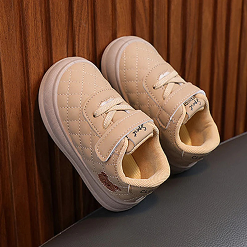 Waterproof Cartoon Baby Children Casual Shoes Girls Boys Kids Anti Slip Walking Shoes Student Toddler Casual Spring Sports Shoes 250319