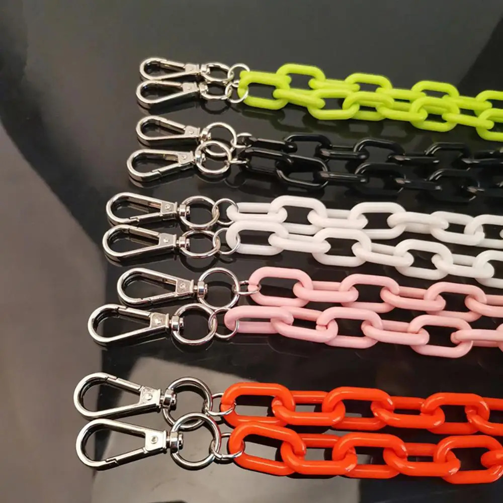 1 Set Detachable Punk Pants Chain Resin Double Layers Candy Color Hanging Ropes Party Retro Geometric Hip Hop Waist Chains 250320