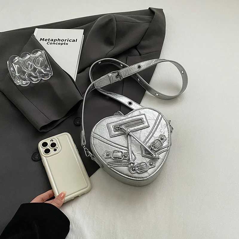 Women Small Crossbody Bag Black Color Love Shoulder Bag Fashion Purse and Handbag For Women Y250319