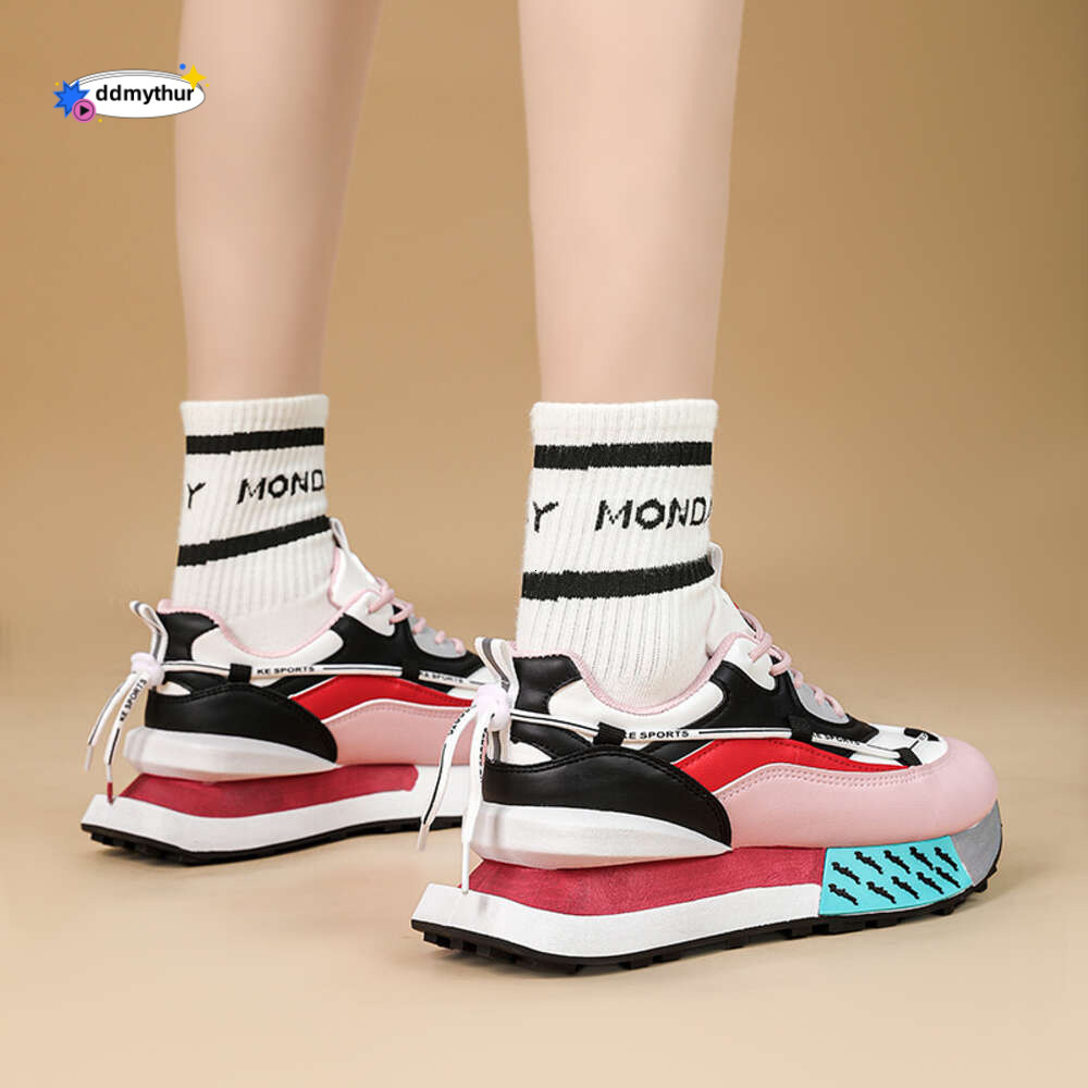 2024 new thick soled daddy hiking sports Forrest Gump middle school students leisure running women's shoes ddmythur