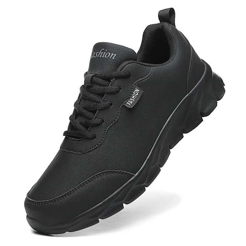 Mens running shoes waterproof leather sports shoes outdoor sports shoes mens lightweight walking shoes Zapatos LacotivosW250320