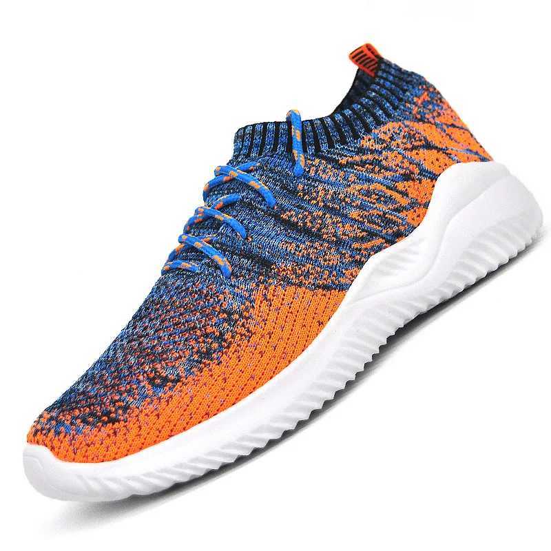Mens sports shoes 2022 new mesh breathable lightweight comfortable outdoor walking shoes mens running sports shoes mensW250320