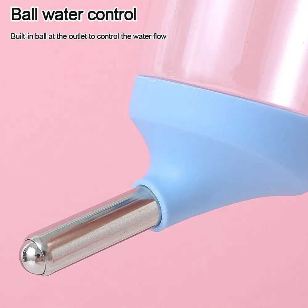 350/500ml automatic drinking fountain pet dog Guinea pig squirrel rabbit licking hanging water dispenser bottle Y250319