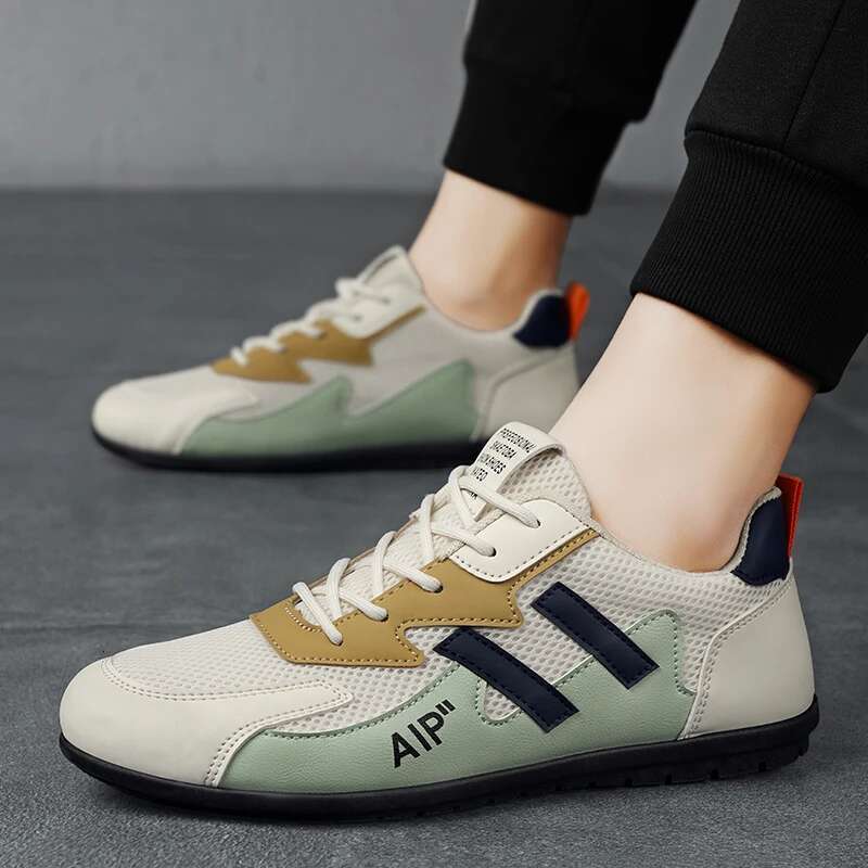Men's Casual Style Sneakers Running Shoes Mesh Surface Refreshing Breathable So le Wear-Resi stant Non-Slip Stock