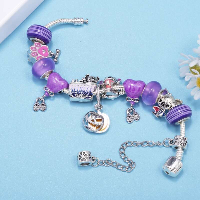 Fashion New Trendy Brand Charm Bracelets Fits DIY Bees Bracelet Bangles For Women Kids Bijoux Pulseras Jewelry Gift Dropshipping