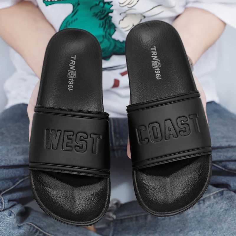 Summer Men Slippers Indoor He Slides Bathroom Loafers Outdoor Garden Shoes Massage s M Beac Flip-Flops More Y250320