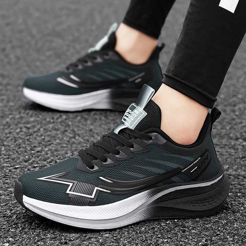 Xtep Mens Running Shoes 2025 Spring Lightweight Soft Cushion Wear resistant Training Running Shoes Y250320