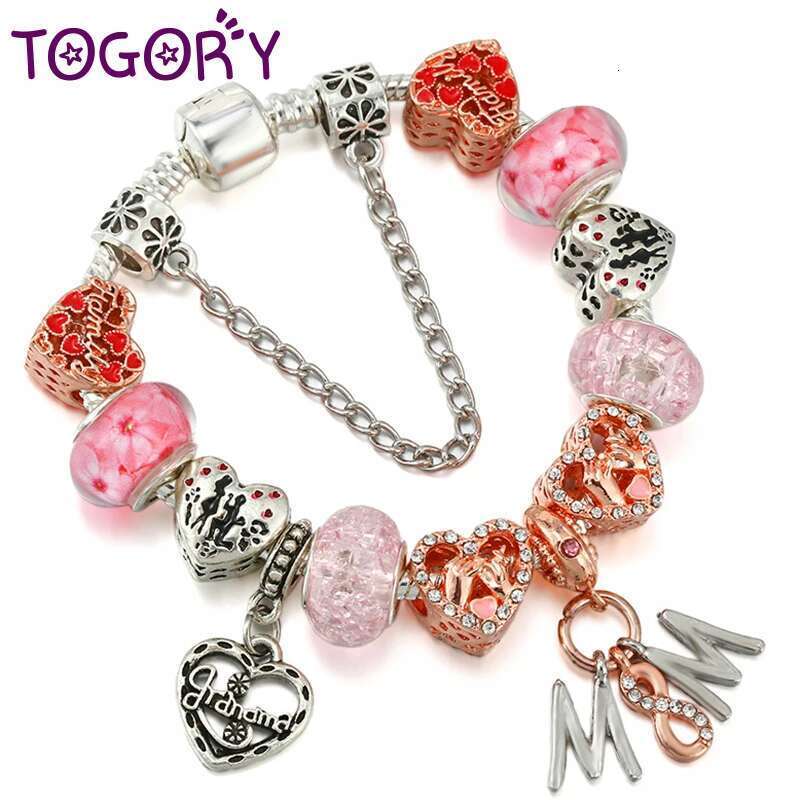 2024 New Trendy Charm Bracelet With Daughter & Mother Bracelets Bangle For Women Men Mother Jewelry Gift Dropshipping