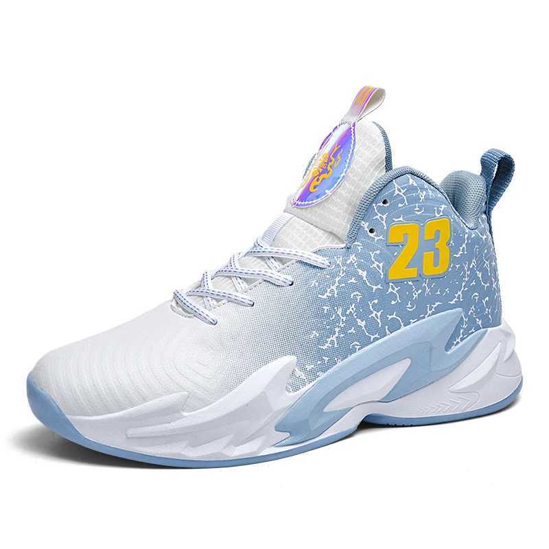 Mens basketball shoes breathable mens anti slip outdoor fashionable unisex sports shoesW250320
