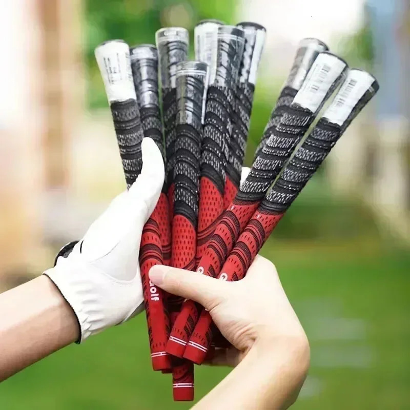 5/13pcs Standard/Midsize Golf Grip Rubber Golf Grips Cotton Yarn Golf Club Grips Iron and Wood MNC Grip Universal Accessories 250320
