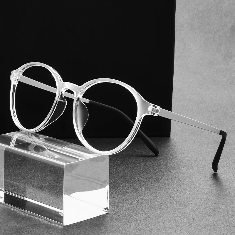 RELATED Ultra-light Retro Round Alloy Eyeglasses Frame Men and Women Flexible TR90 Optical Prescription Glasses 3050 250228