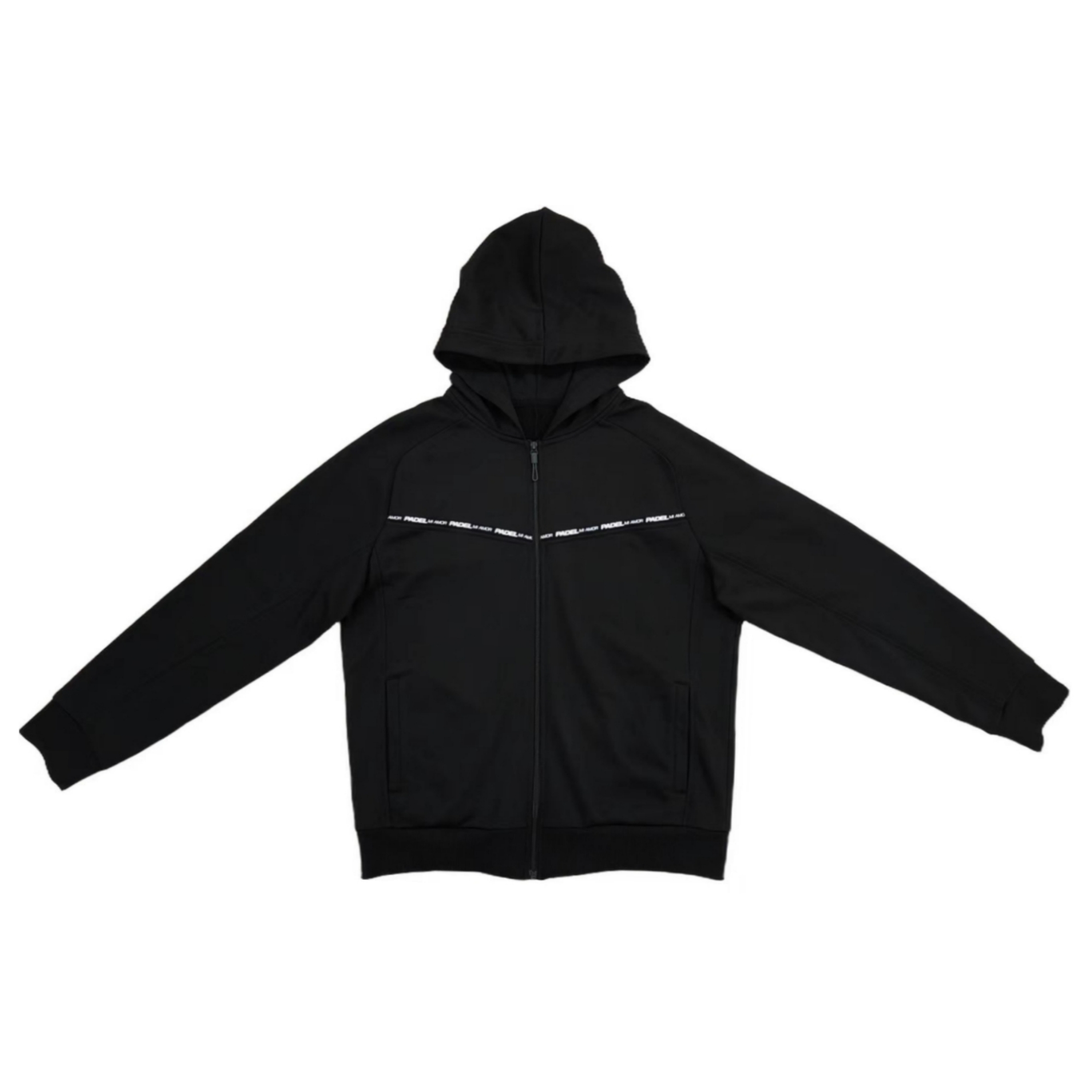 Mens' Activewear Zip-up Jacket Black Sports Hoodie Outdoor Running Sweatshirt Long sleeves Casual Loose Fit Athleisure Clothes