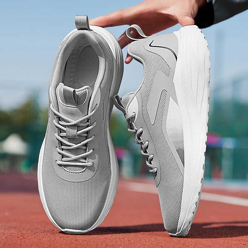 High quality walking sports shoes comfortable platform running sports shoes breathable sports basketball shoes mens 2025W250320