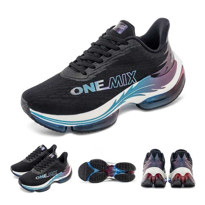 ONEMIX air cushion running shoes suitable for warm summer lightweight mesh surface breathable sports shoes outdoor fitness sports shoes Y250320