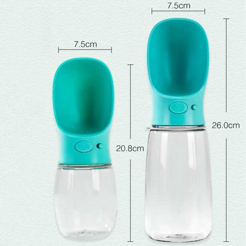 Portable pet cup beverage bottle dog health feeding bottle pet feeding bottle pet travel cup pet dog water bottle Y250319