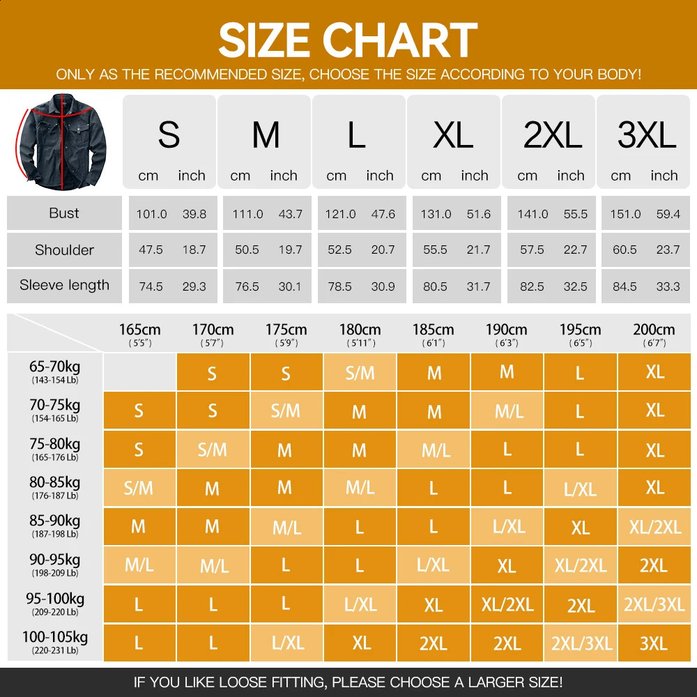 Mens Jackets Spring Flannel Lined Shirt Coat Shacket Casual Snap Button Overshirt Western Cowboy Style High Quality 250317