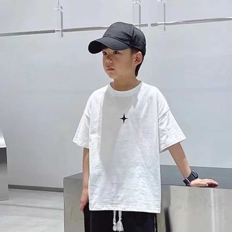 Childrens T-shirt boys T-shirt summer baby clothing T-shirt Korean short sleeved T-shirt childrens T-shirt boys T-shirtT250320