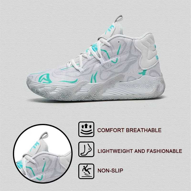 Basketball Shoes for Men Breathable Comfortable Mens Designer Sneakers Training Outdoor Sports Basketball Sneakers Women ShoesW250320