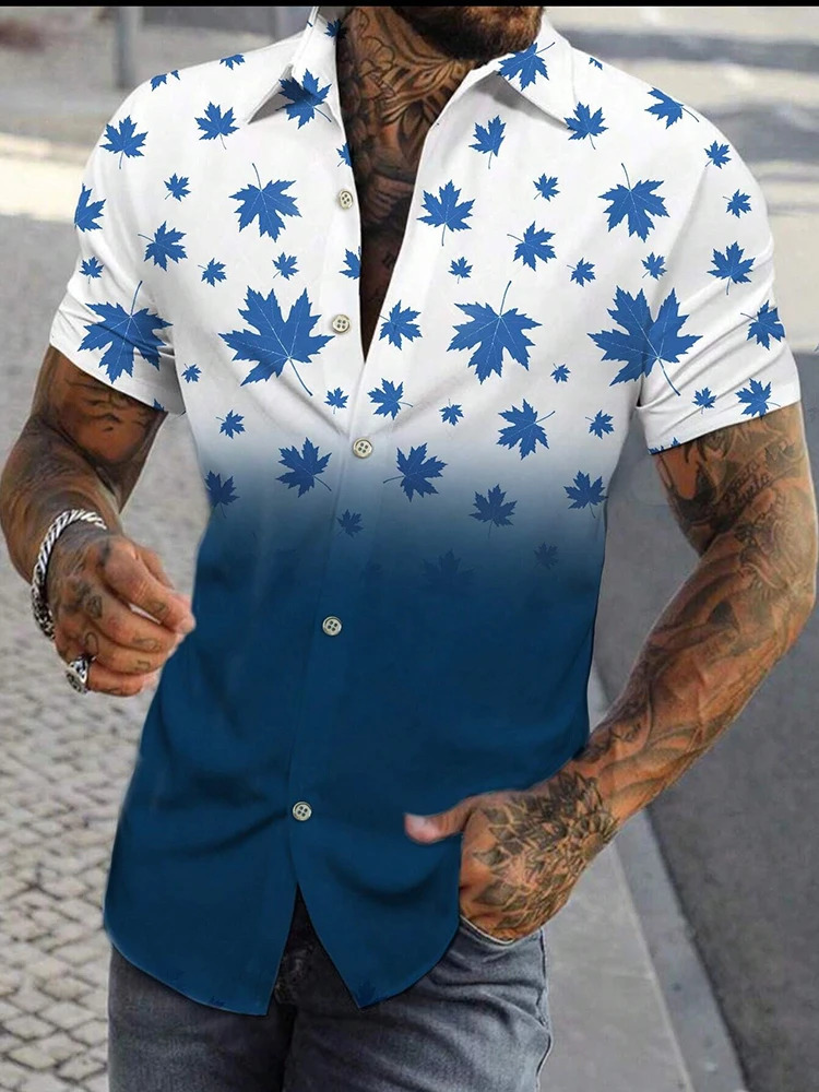 Mens Hawaiian Short Sleeve Shirt And Athletic Shorts Set Outdoor Beach Mens Casual Shirt Summer Comfort Mens Beach Shorts 250319
