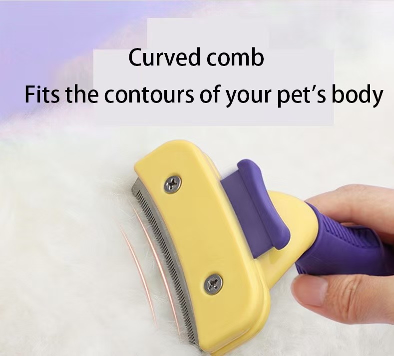 Dog Brush Grooming Accessories Cat Hair Care Supplies Pet Hair Remover Knotting Comb Large Dogs Animal Short Hair Dogs Anti Lice