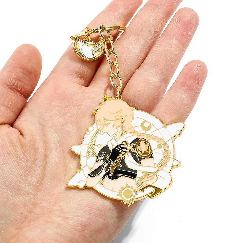 Genshin Impact Ethereum Keychain Kawaii Image Pendant Keychain Fan Collection Jewelry Christmas GiftXJ250319