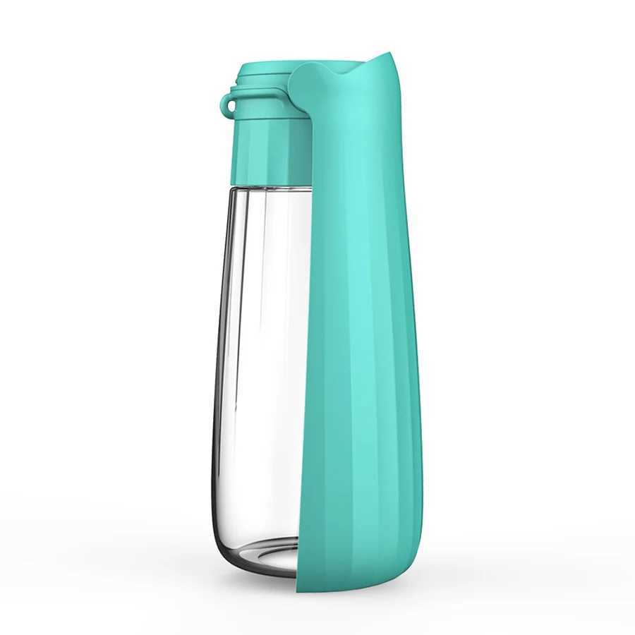 Pet water bottle dog external kettle dog portable drum dog drinking water bottle outdoor dog walking water dispenser Y250319