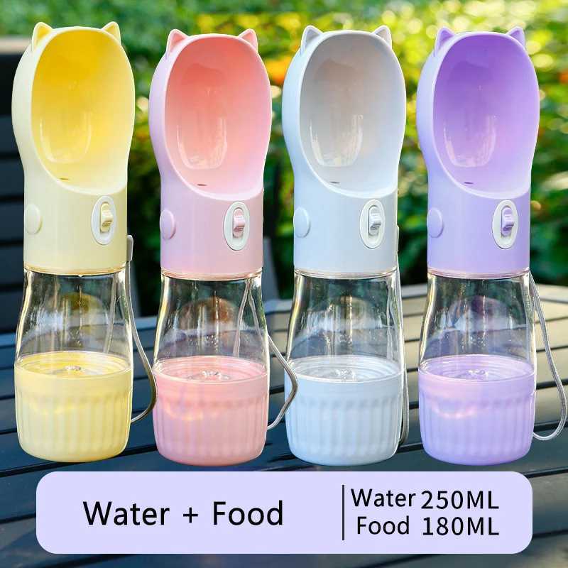 Dog water dispenser for small and medium-sized dogs cats and outdoor leak proof corgi beagle pet products Y250319