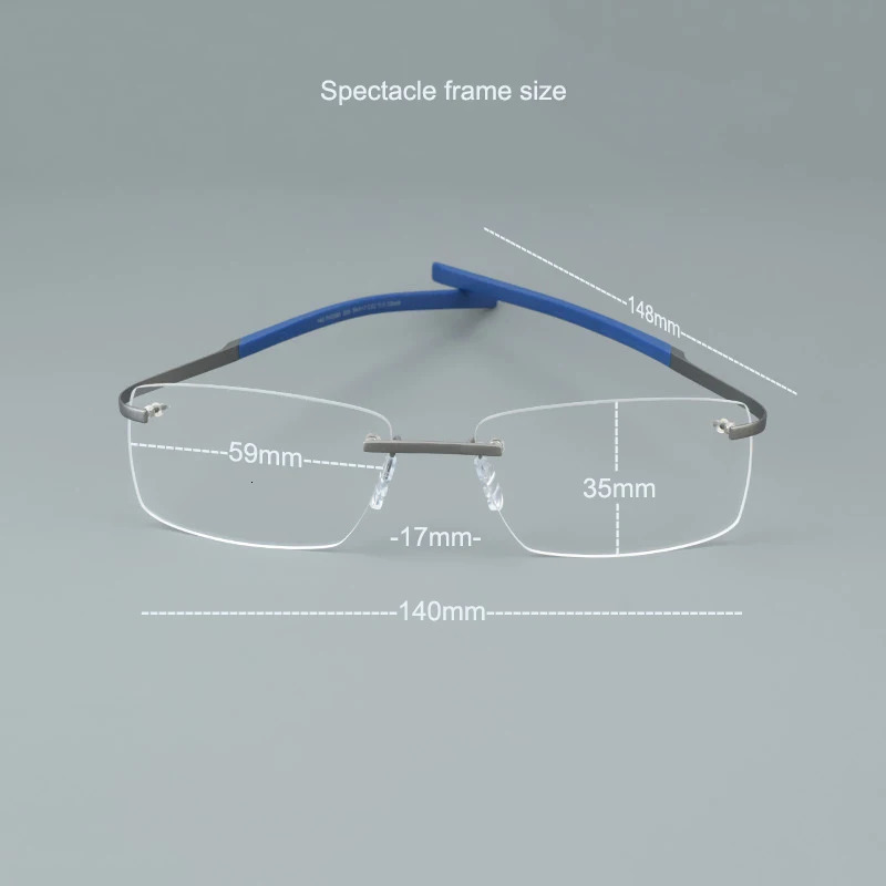 TAG Hezekiah Vintage Pure Glasses Frame Men Optical Myopia Prescription Eyeglasses Frame Women Eyewear 250228