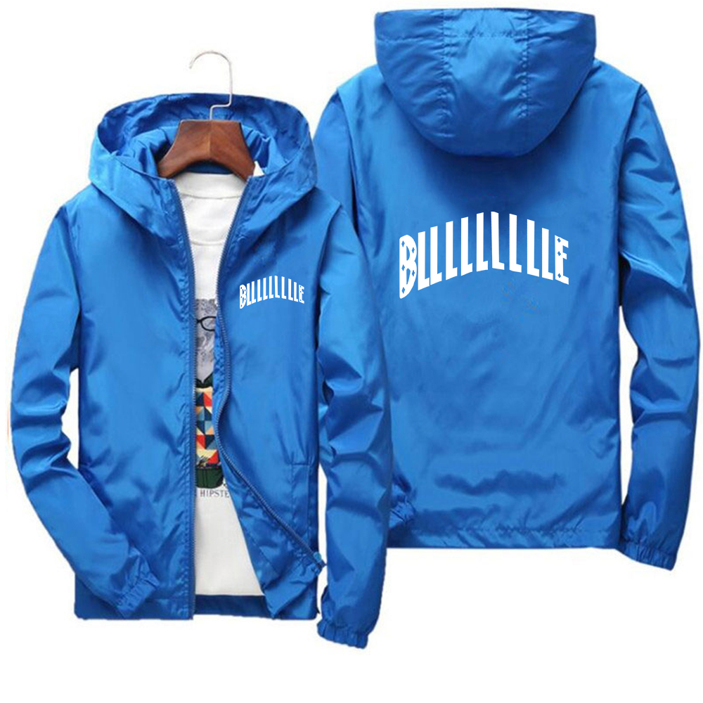 Mens Hoodie Jacket Spring Autumn Coat Windrunner Fashion Hooded men jackets Sports Windbreaker Casual Zipper Coats Man Outerwear Clothing