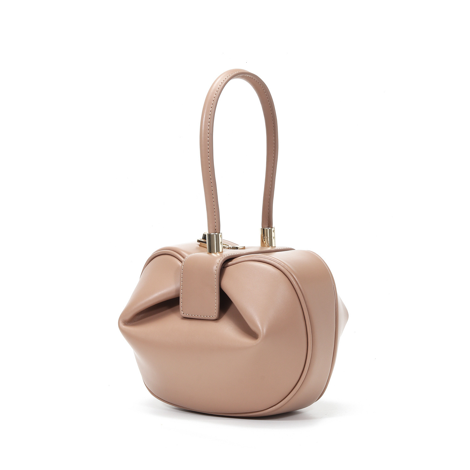 New Shoulder Korean Genuine Leather Fashion Dumplings Wonton Women S Bag Bags Shoulder Bags