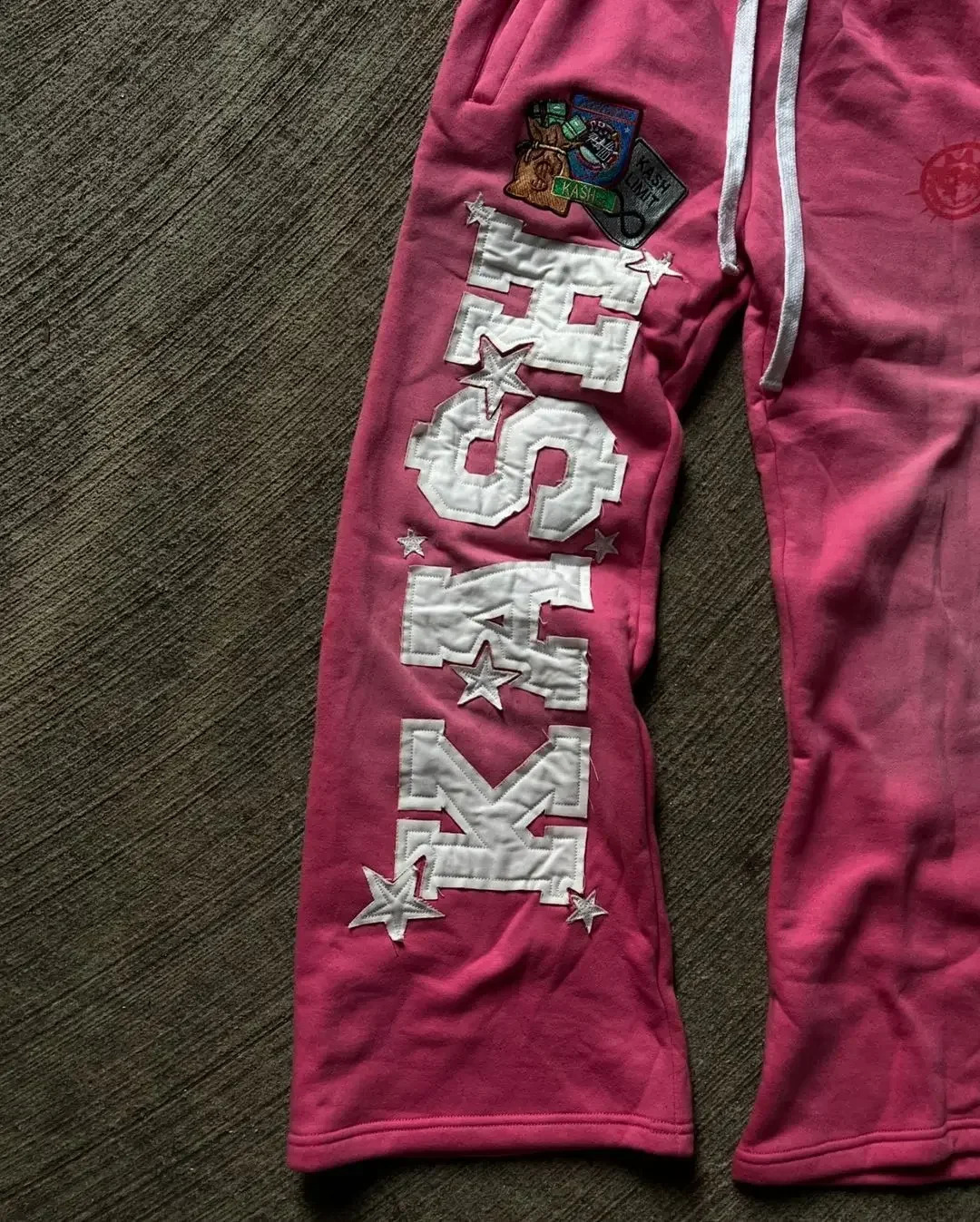 Vibe Style Letter y n Pants American Hiphop Streetwear Straight Sweatpants Men Loose Casual Full Length Trousers 250317