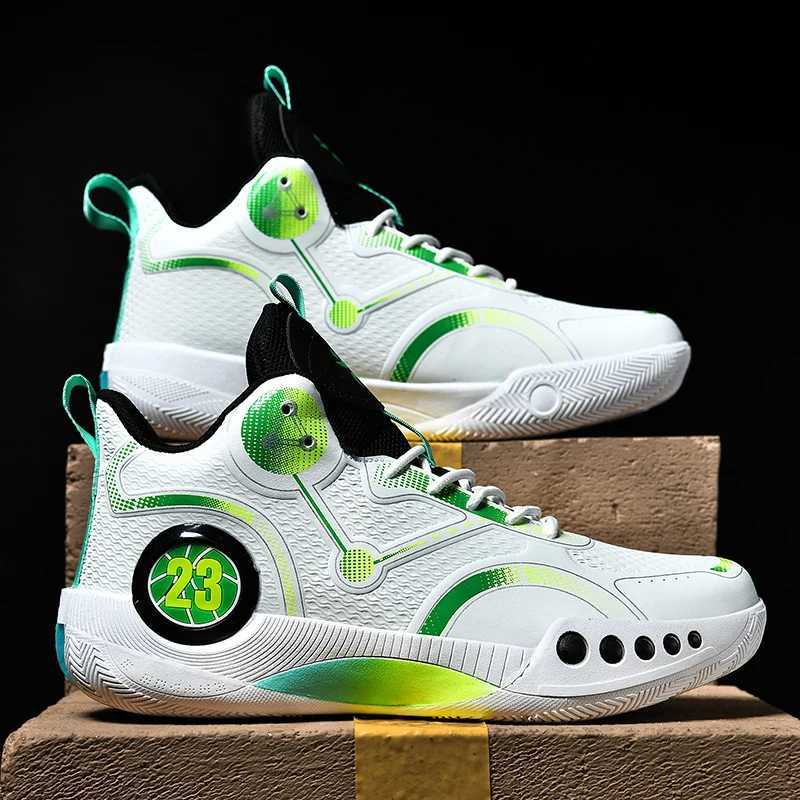 Phantom 3 student sports couple basketball shoes non-slip wear-resistant lightweight breathable high-top sneakersW250320