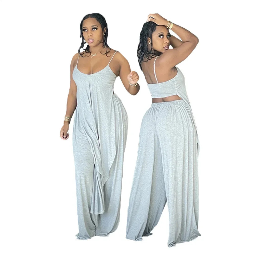 SMR1232 European Style Casual Solid Color Womens Clothing 2piece Set Pants Nine Seven 250319