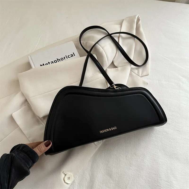 Women's High-End Fashion Texture Shoulder Winter Popular Messenger Bag