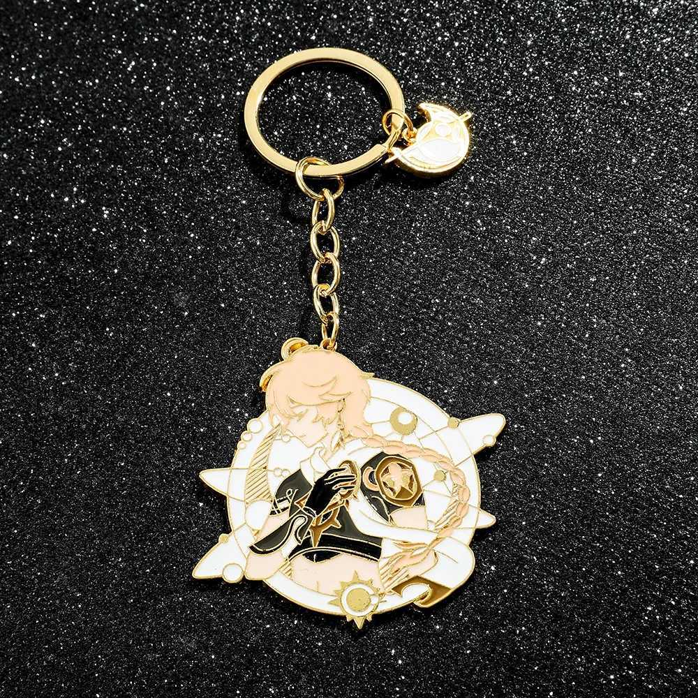 Genshin Impact Ethereum Keychain Kawaii Image Pendant Keychain Fan Collection Jewelry Christmas GiftXJ250319