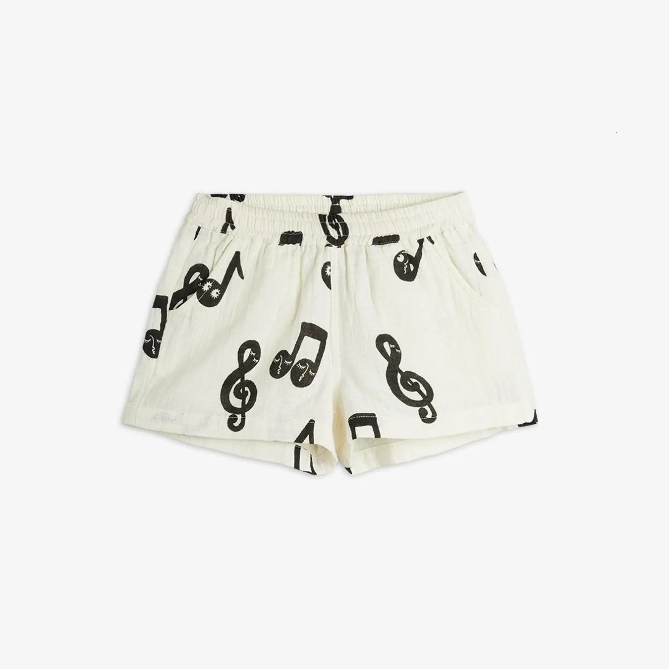 MR Musical Note Childrens Clothing Tshirt Shorts Dress Summer Boys and Girls Short sleeved Top 250319