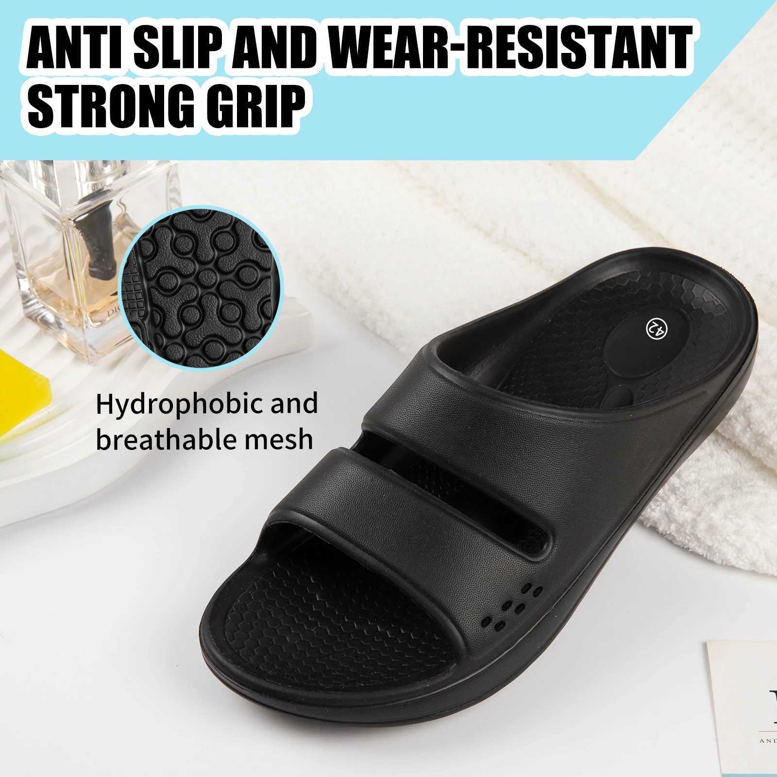 Orthopedic mens sandals arch supports restoration slider Plantar Fascitis cloud slider Y250320