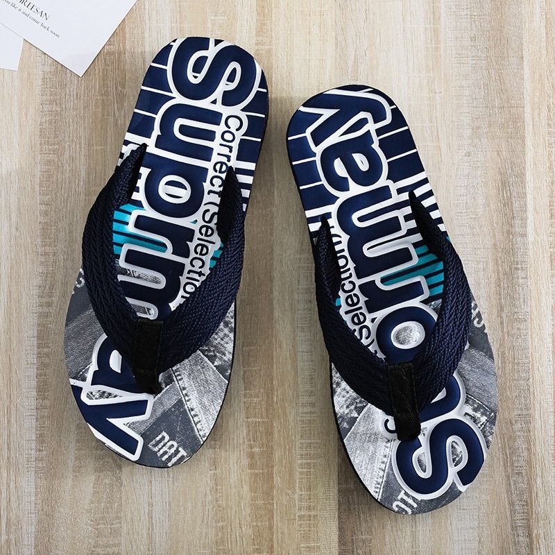 2025 Women's New Flip Flops Designersandal Korean Version Fashionable Outdoor Beach Slippers Trendy Men's Personalized Clip On Sandals For H