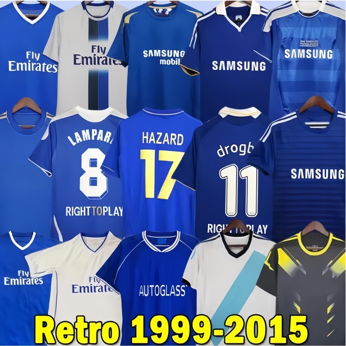 CFC Drogba 2011 Torres Retro Soccer Jerseys Lampard 12 13 Final 96 97 99 82 85 87 89 90 Football Shirt vintage Classic 03 05 06 16 COLE ZOLA Vialli 07 08 Long sleeves men