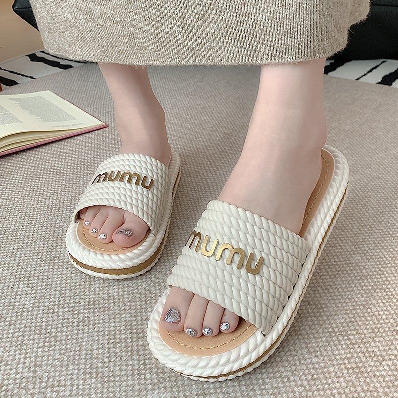 Free shipping new designer slippers Platform slides for womens sandals girl fashion slipper outdoor shoes
