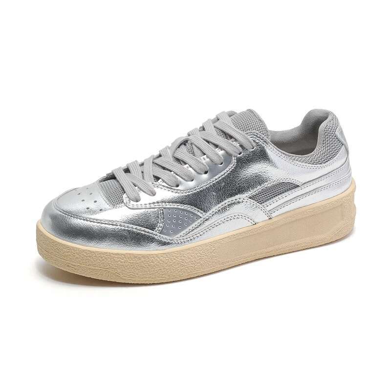 2025 With Box Designer shoes sneakers Aiyuqi Women's Genuine Leather Sports Shoes