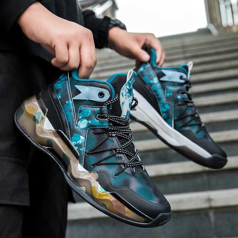 Mens shoes outdoor anti slip basketball shoes comfortable and lightweight sports shoes mens leather casual shoes high-quality tennis shoesW250320
