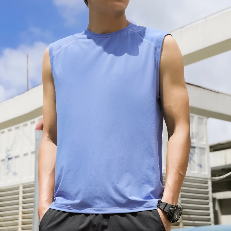 Large mens basic vest summer solid black and white sleeveless Tshirt gym sportswear oversized 7XL 8XL 9XL 250319