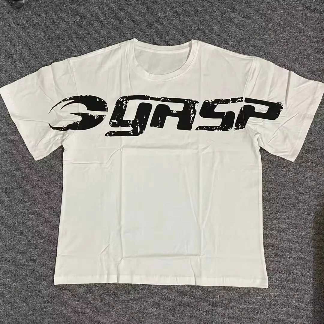 GASP European and American fitness short sleeved mens T-shirt loose plus size muscle casual exercise training gymT250319