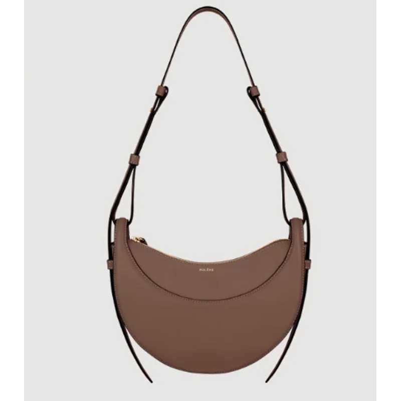 French Retro One Shoulder Handbag New Leather Niche Design High end Hand Handhold Cross Body Bag Y250319